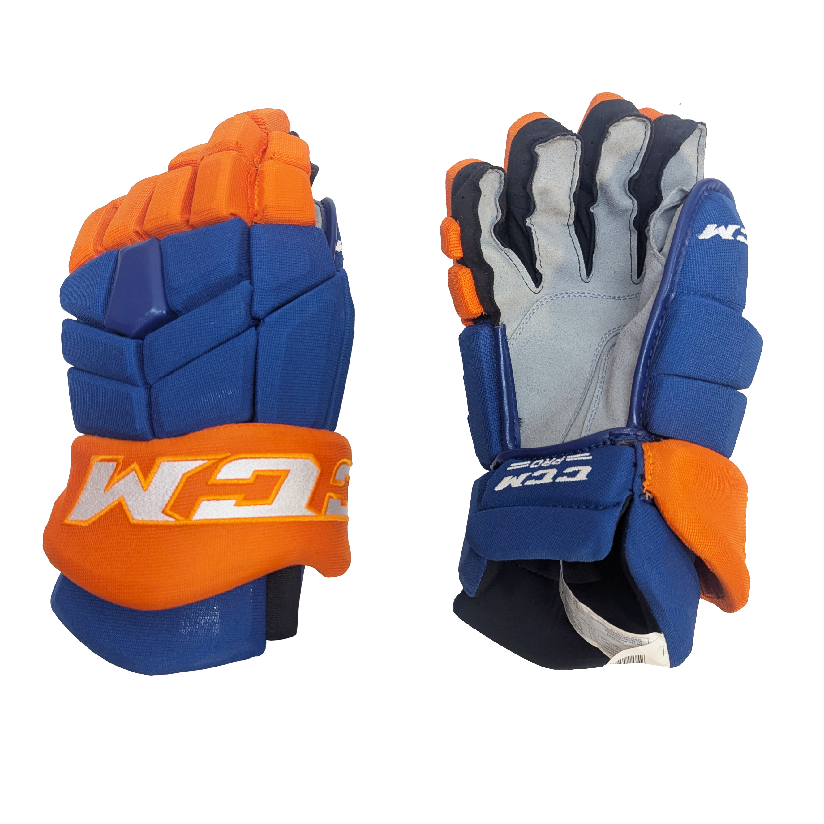 CCM HGTKXP - Gant NHL Pro Stock - Islanders de New York (Bleu/Orange)